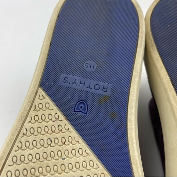 Rothy’s Berry Lattice Stitch Chelsea Boots Limited Edition Retired Size 11.5 - Picture 8 of 11